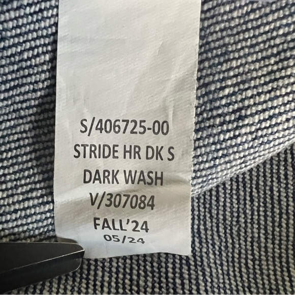 GAP High Rise Stride Wide-Leg Jeans Dark Wash Size 18R 34 - Picture 11 of 12